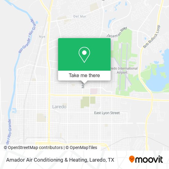 Amador Air Conditioning & Heating map