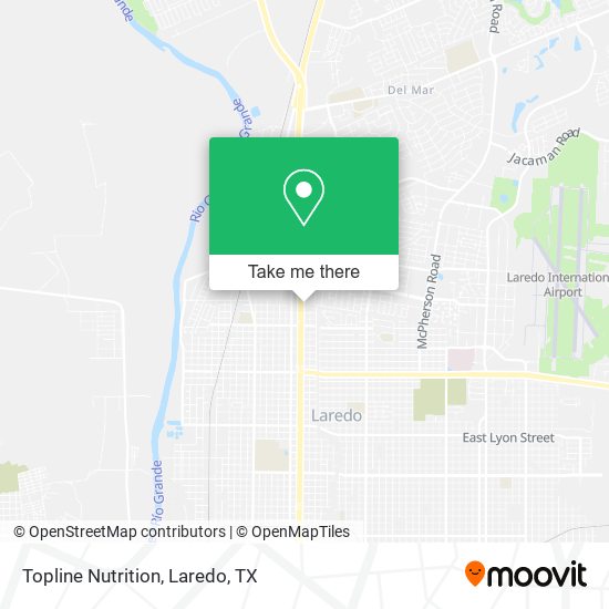 Mapa de Topline Nutrition