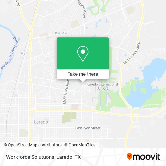 Workforce Solutuons map