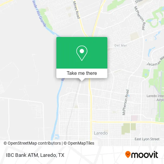 Mapa de IBC Bank ATM