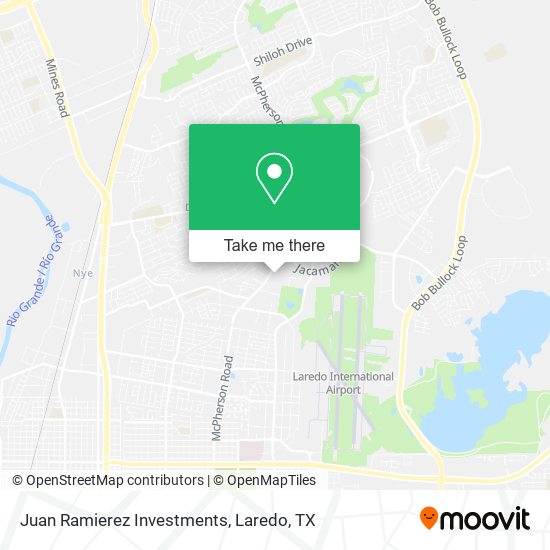 Juan Ramierez Investments map