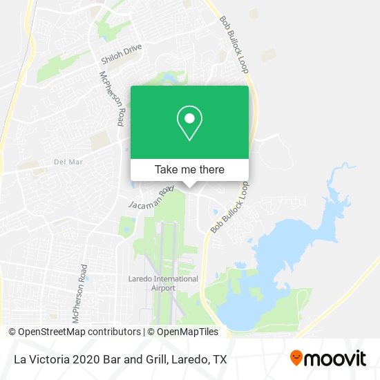 La Victoria 2020 Bar and Grill map