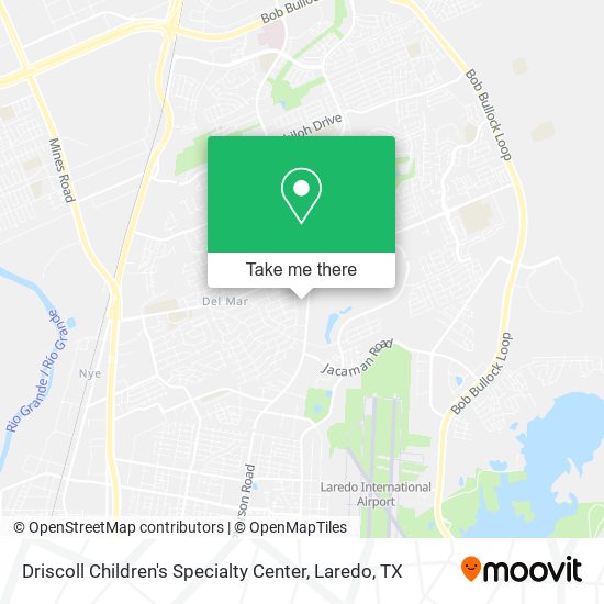 Driscoll Children's Specialty Center map