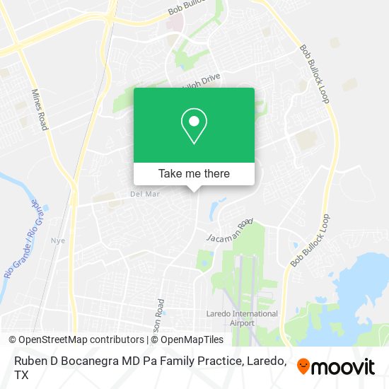 Ruben D Bocanegra MD Pa Family Practice map