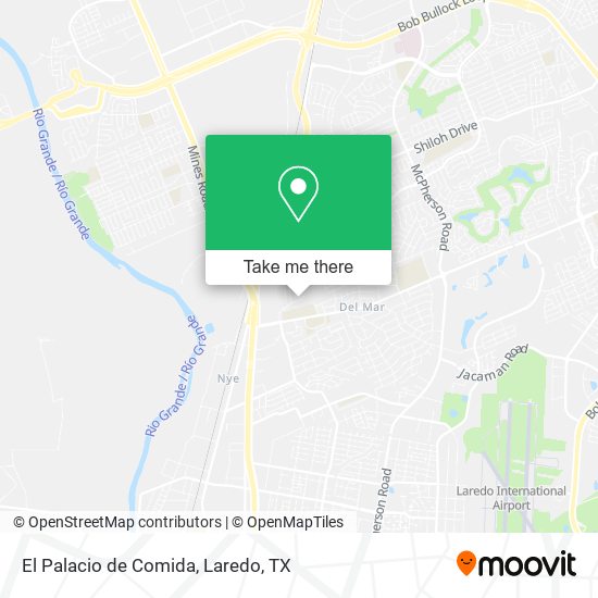 Mapa de El Palacio de Comida