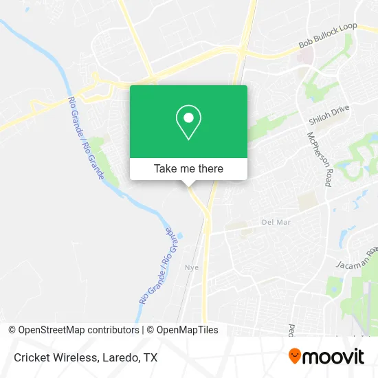 Cricket Wireless map