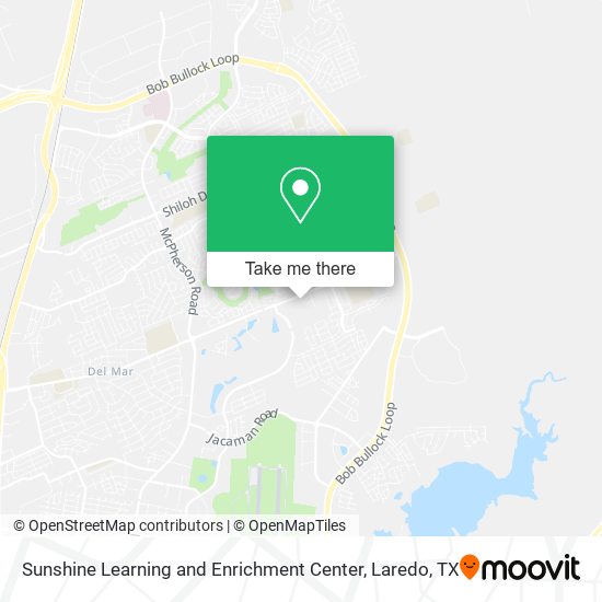 Mapa de Sunshine Learning and Enrichment Center