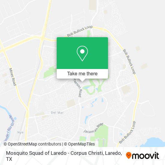 Mosquito Squad of Laredo - Corpus Christi map