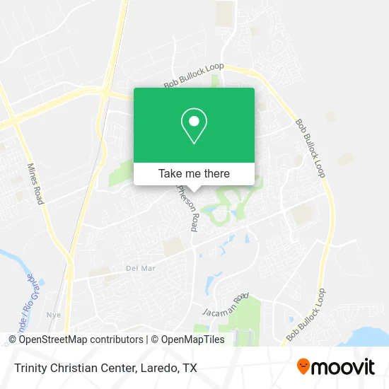 Trinity Christian Center map