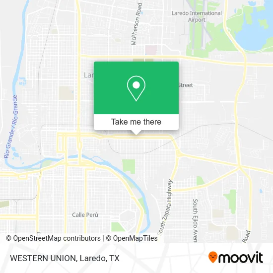 Mapa de WESTERN UNION
