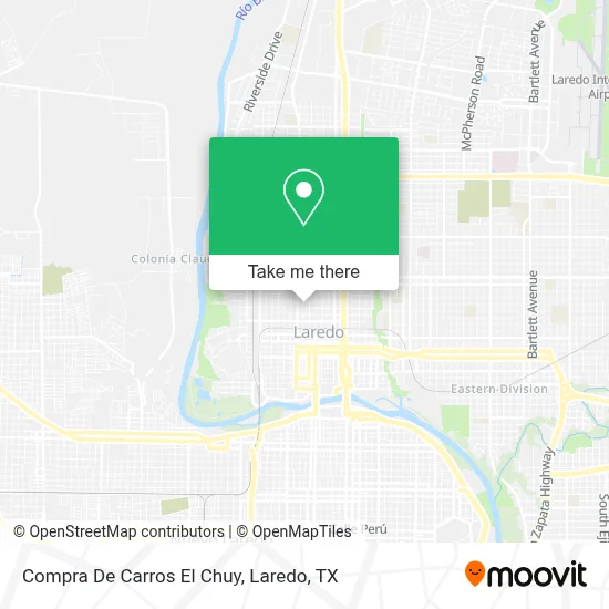 Compra De Carros El Chuy map