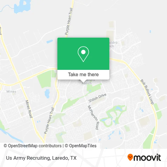 Us Army Recruiting map