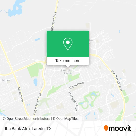 Ibc Bank Atm map