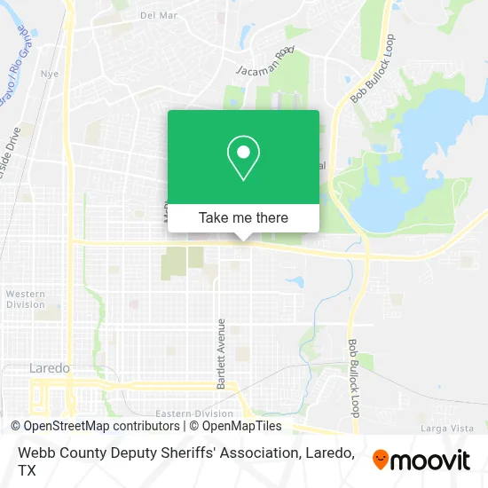 Webb County Deputy Sheriffs' Association map