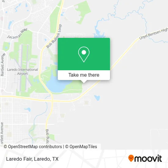 Laredo Fair map