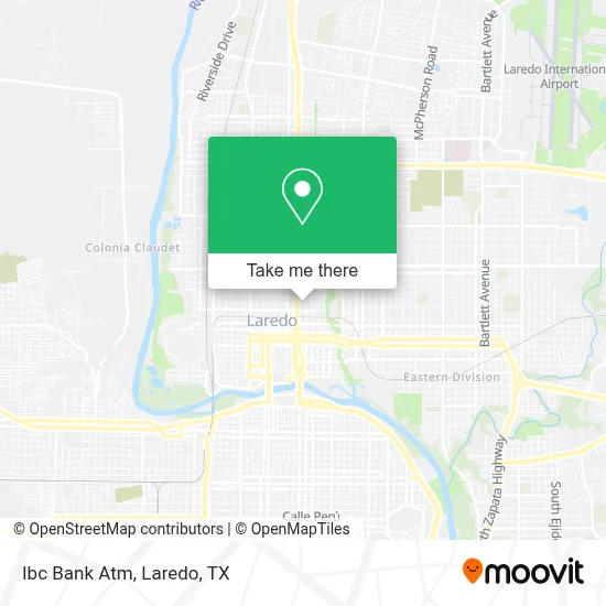 Ibc Bank Atm map