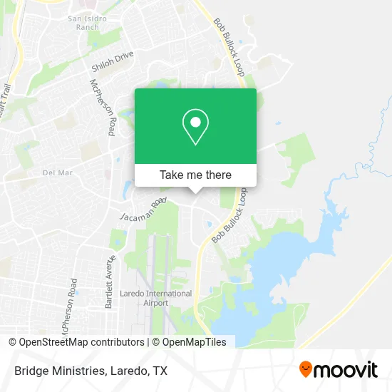 Bridge Ministries map