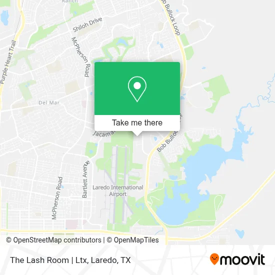 The Lash Room | Ltx map