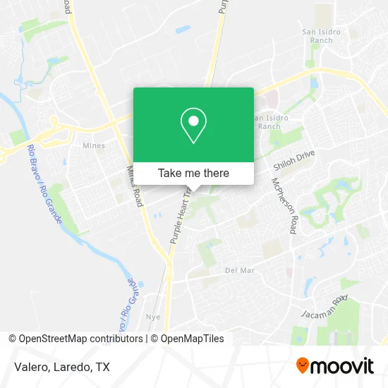 Valero map