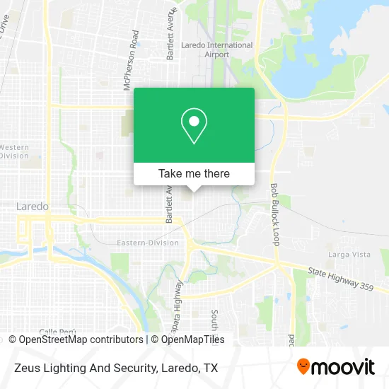 Zeus Lighting  And Security map
