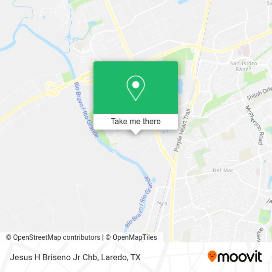 Jesus H Briseno Jr Chb map