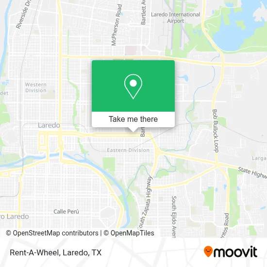 Rent-A-Wheel map