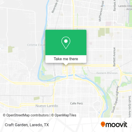 Craft Garden map