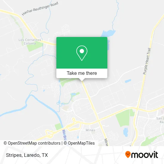 Stripes map