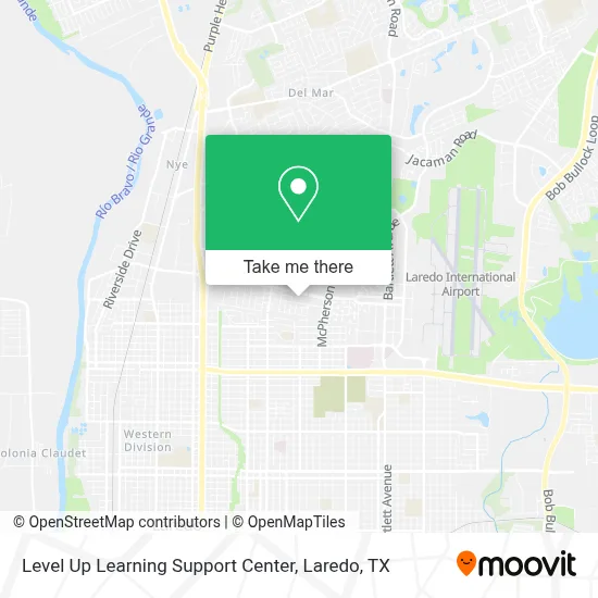 Level Up Learning Support Center map