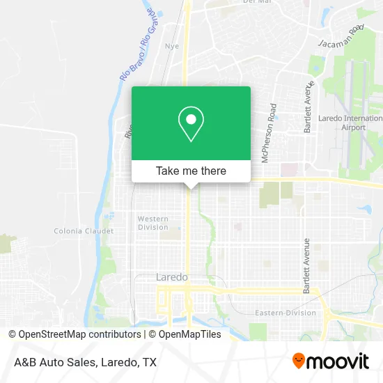 A&B Auto Sales map