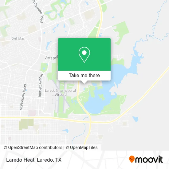 Laredo Heat map