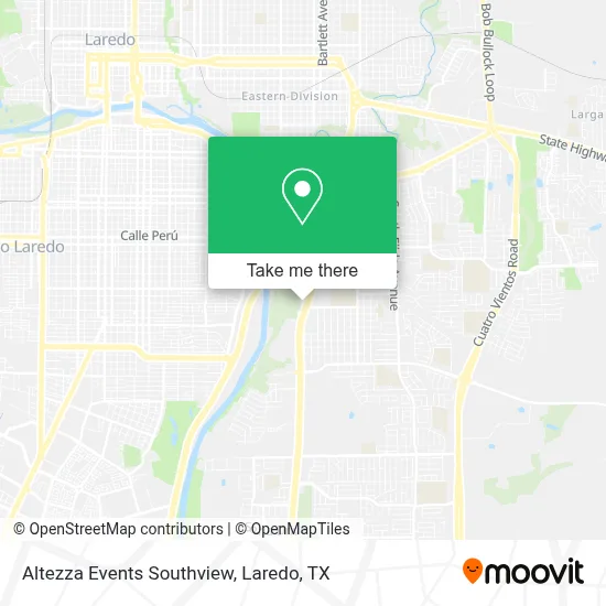 Altezza Events Southview map