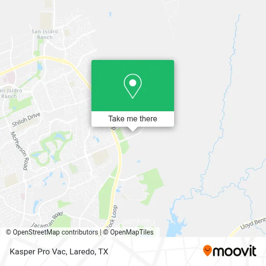Kasper Pro Vac map