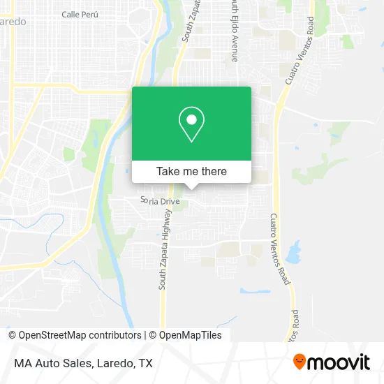MA Auto Sales map