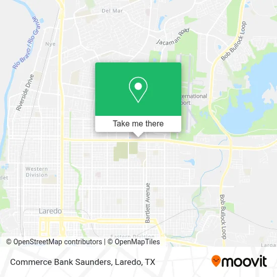Commerce Bank Saunders map