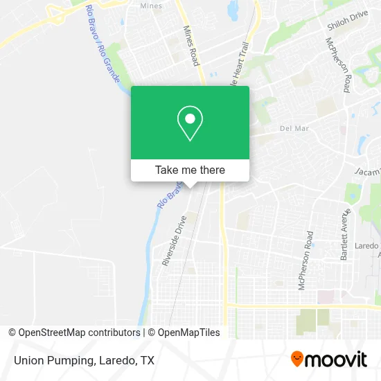 Union Pumping map