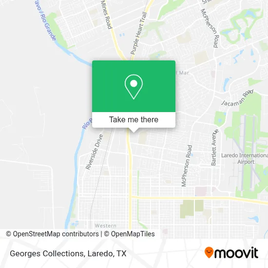 Georges Collections map