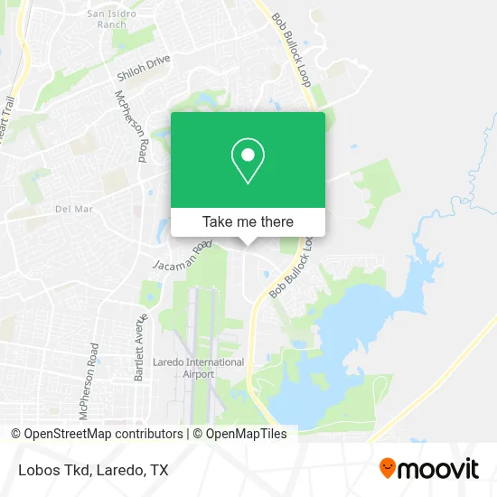 Lobos Tkd map