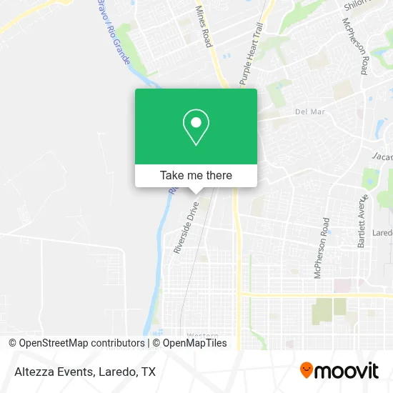 Altezza Events map