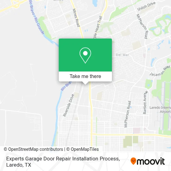 Experts Garage Door Repair Installation Process map