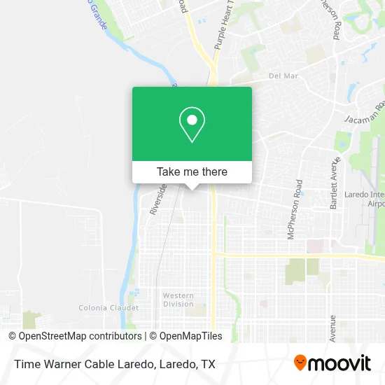 Time Warner Cable Laredo map