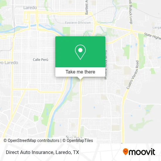 Direct Auto Insurance map