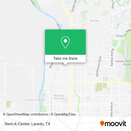 Rent-A-Center map