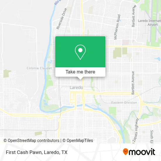 First Cash Pawn map