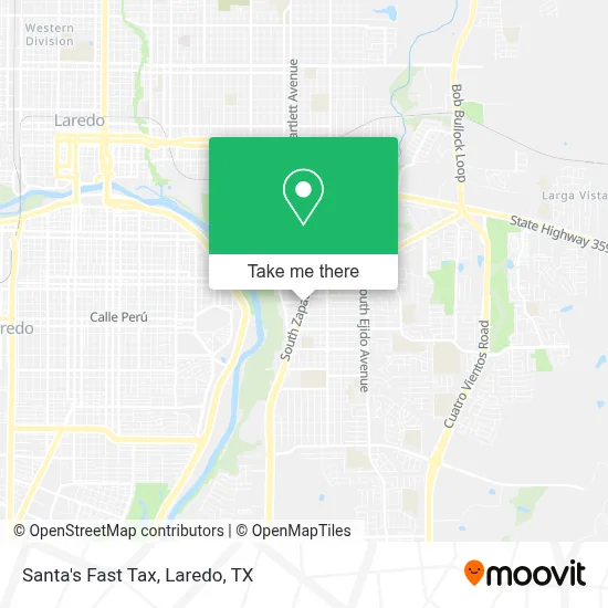 Santa's Fast Tax map