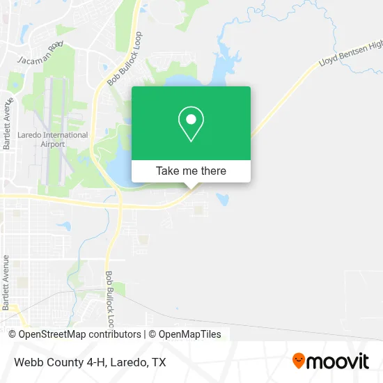 Webb County 4-H map