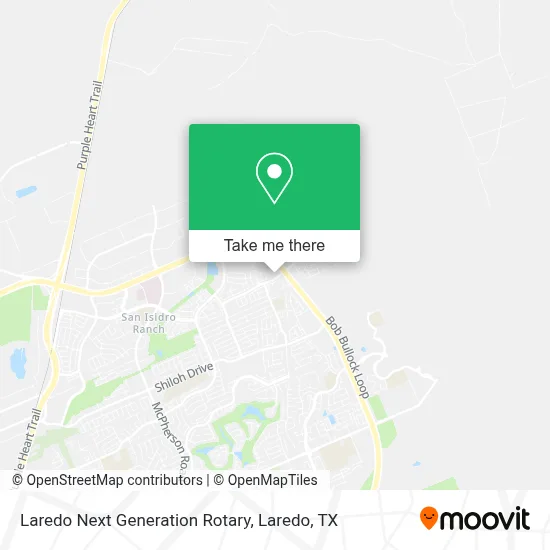 Laredo Next Generation Rotary map