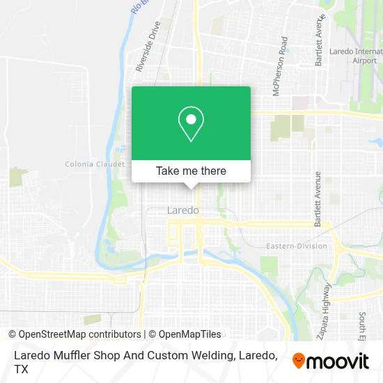 Laredo Muffler Shop And Custom Welding map