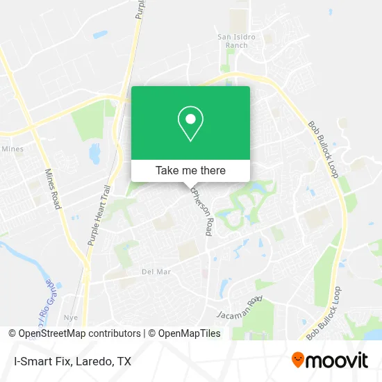 I-Smart Fix map