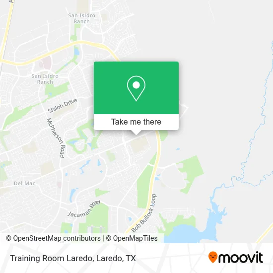 Training Room Laredo map